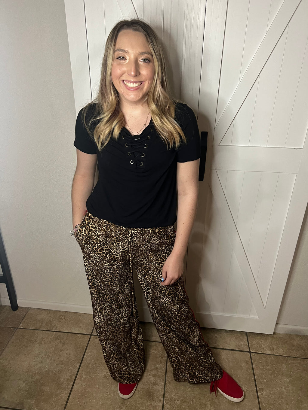 Urban Safari Leopard Track Pants