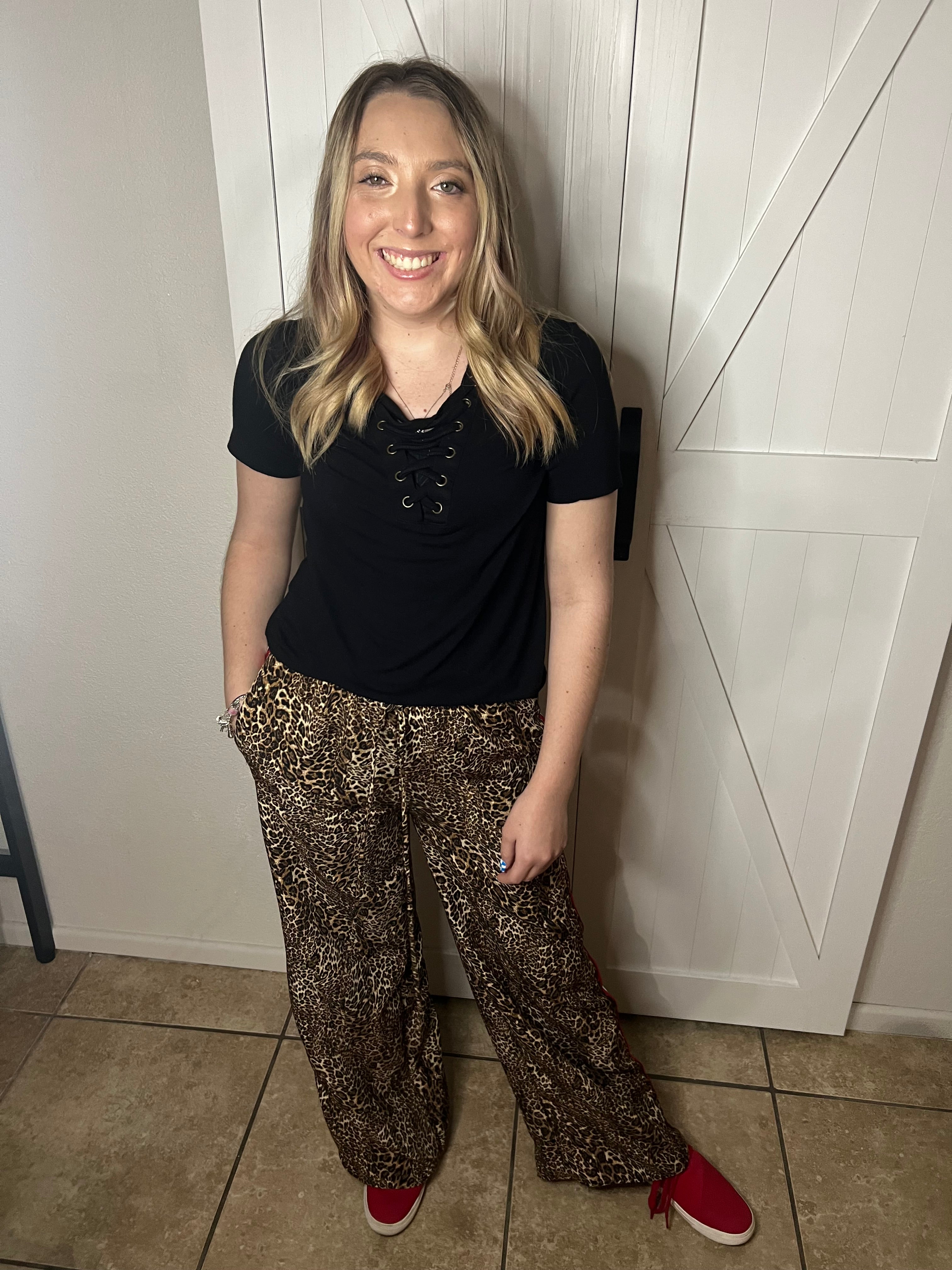 Urban Safari Leopard Track Pants