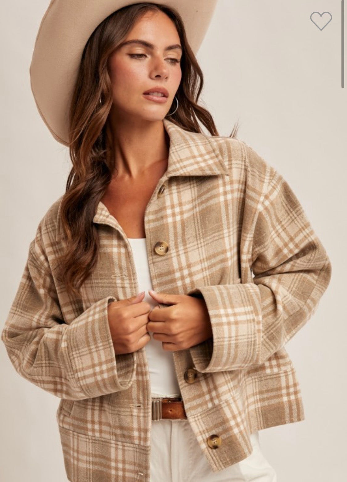 Hello Autumn Plaid Jacket