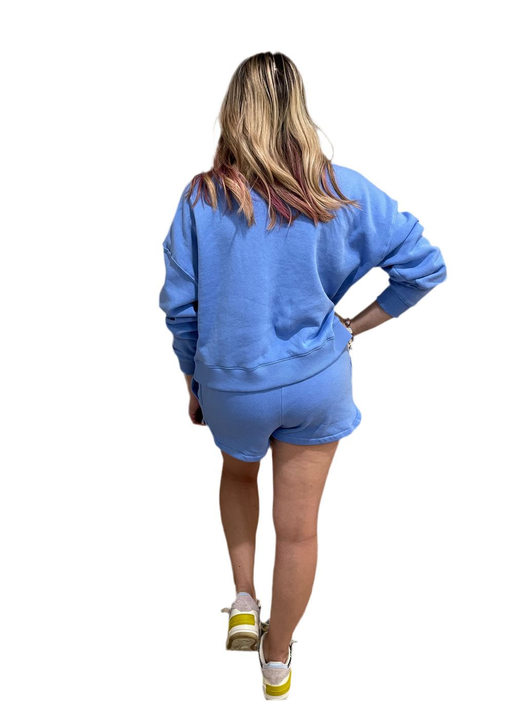 Lazy Sunday Two Piece Set in Blue