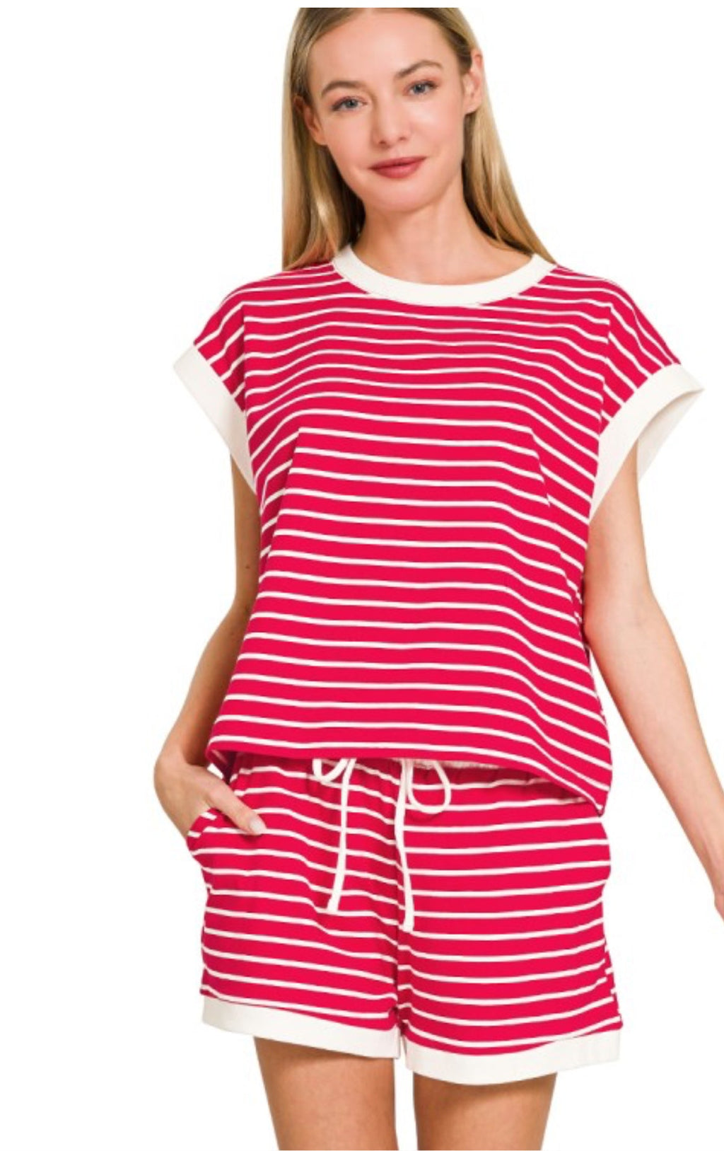 XOXO Ruby Striped Set