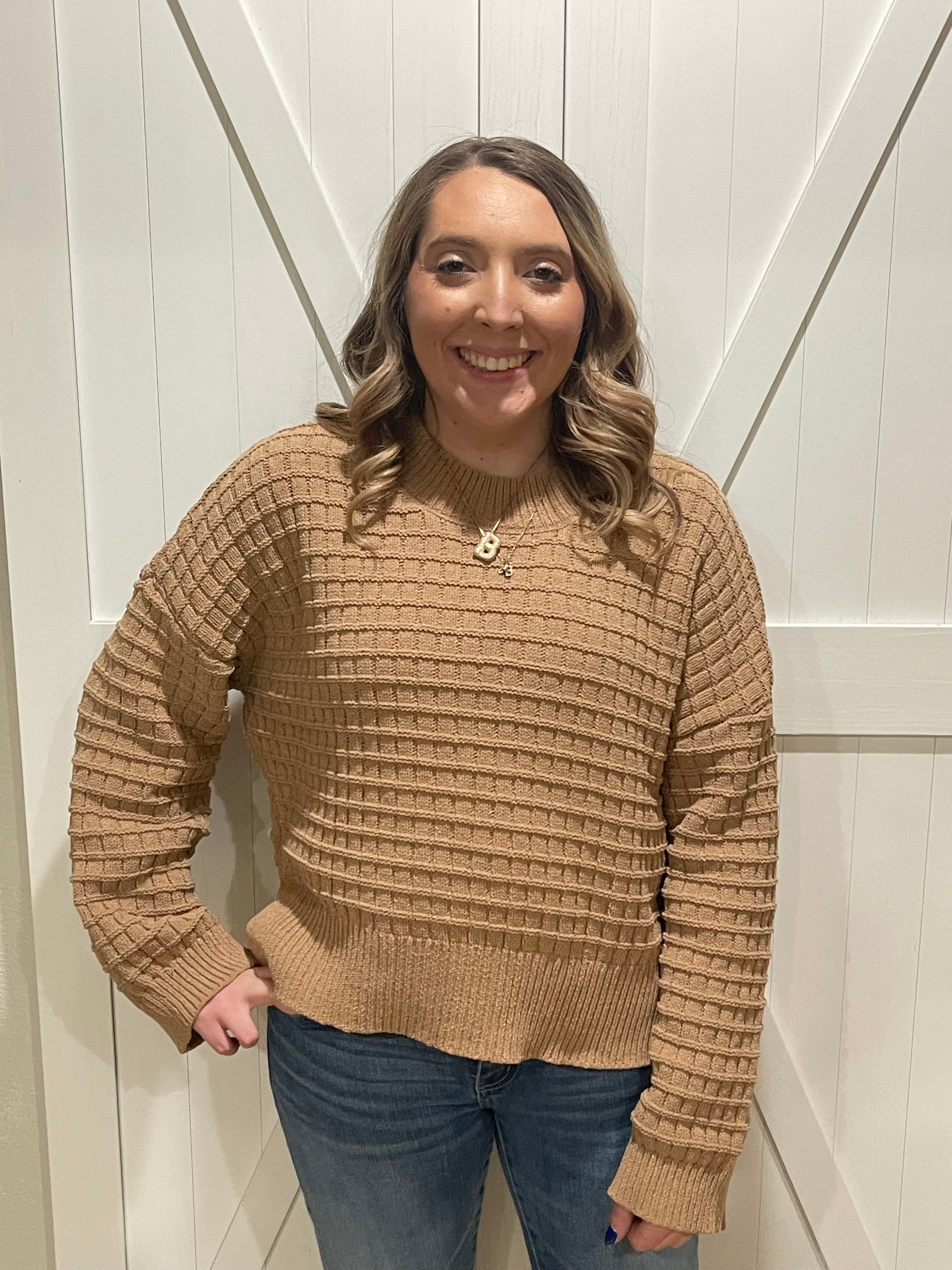 The ChestNut Cozy Knit Sweater