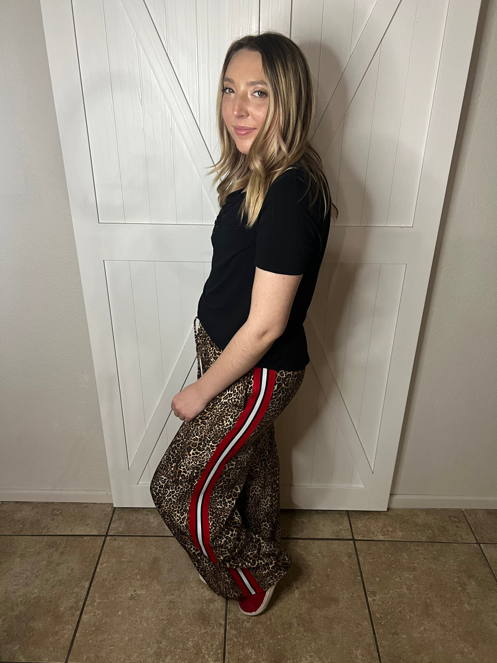 Urban Safari Leopard Track Pants