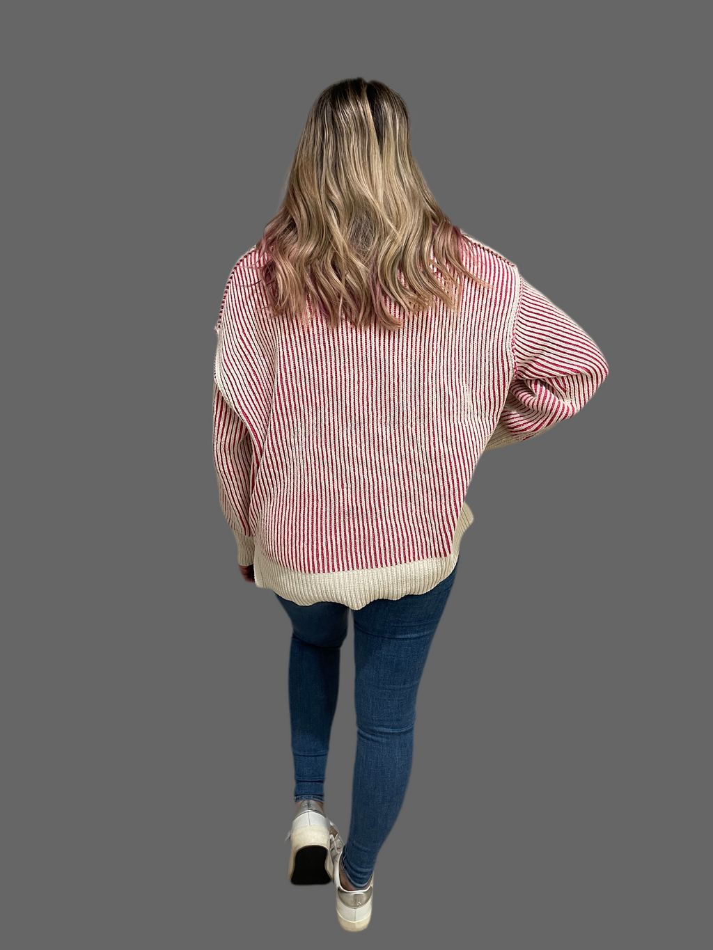 Strawberry 🍓 Shortcake Ribbed Sweater