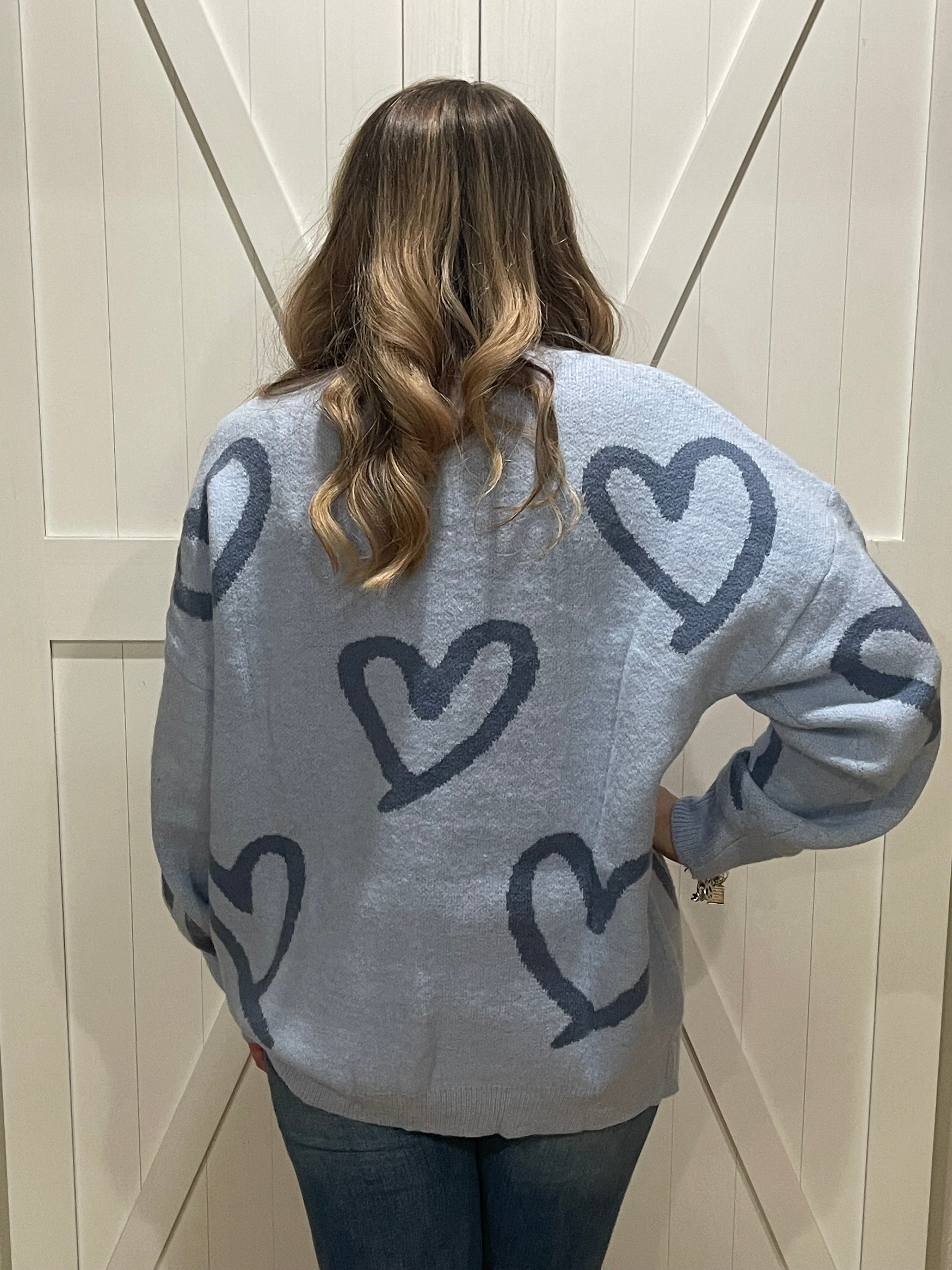Sweetheart Cozy Knit Sweater