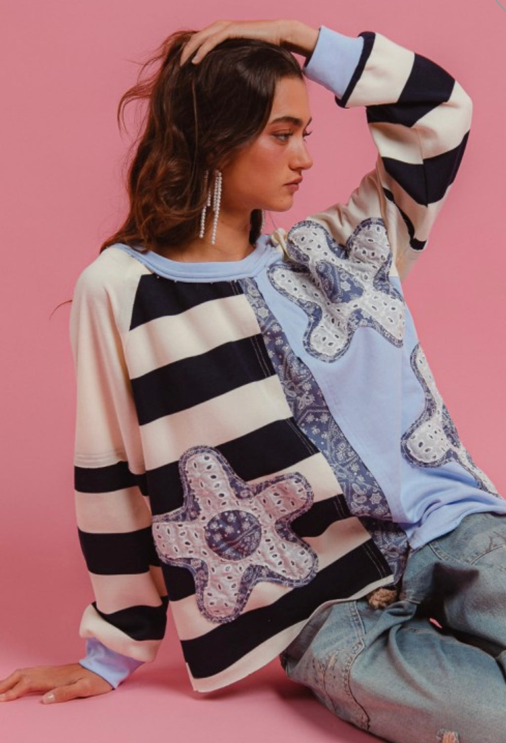 The Spring Daydream Patchwork Top