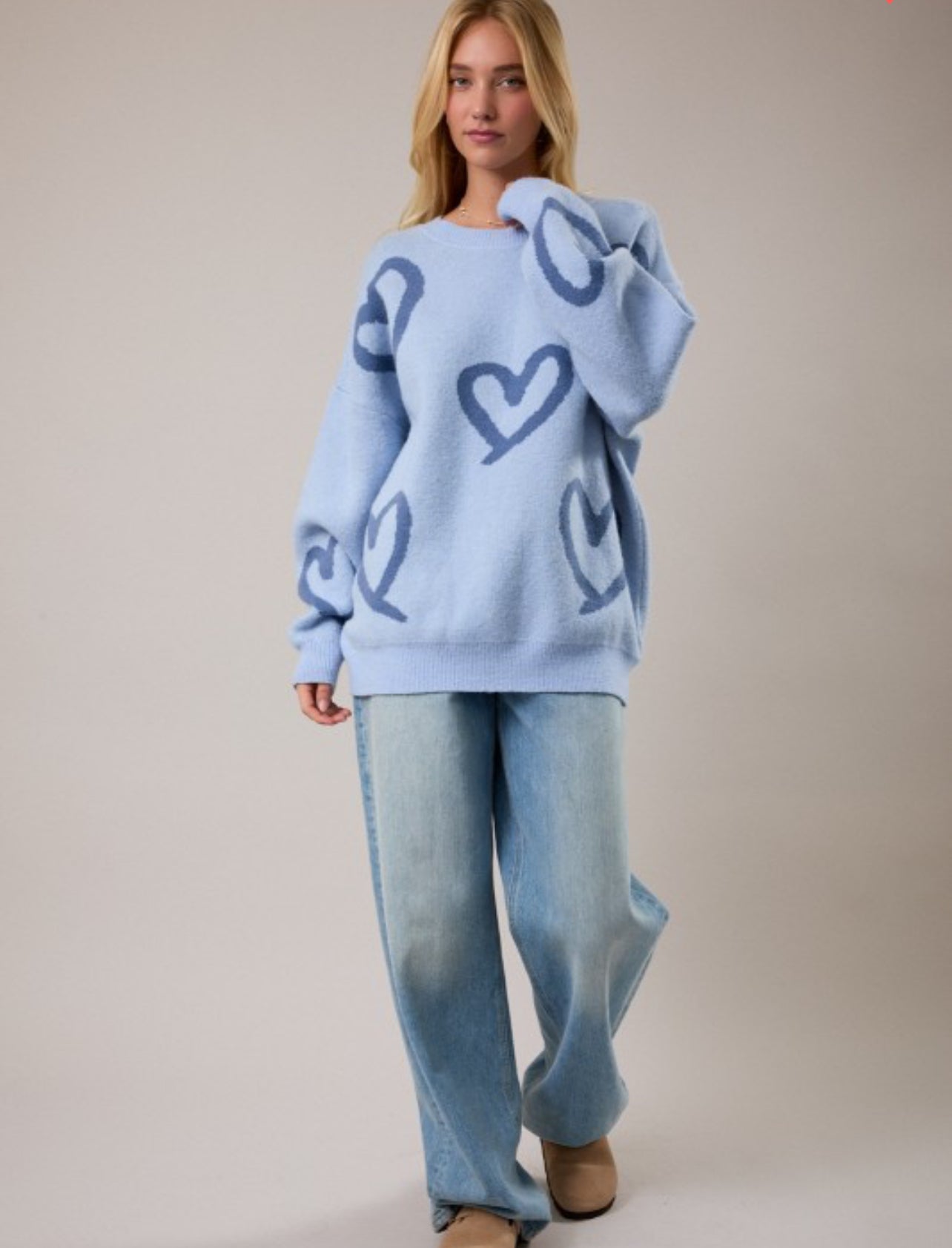 Sweetheart Cozy Knit Sweater