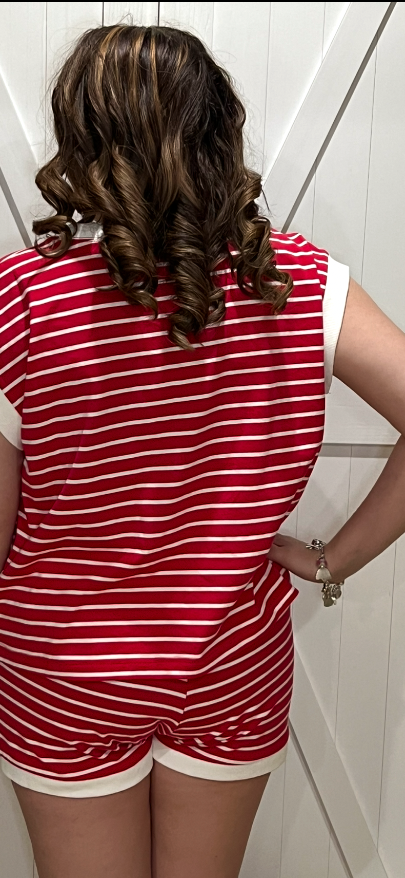 XOXO Ruby Striped Set