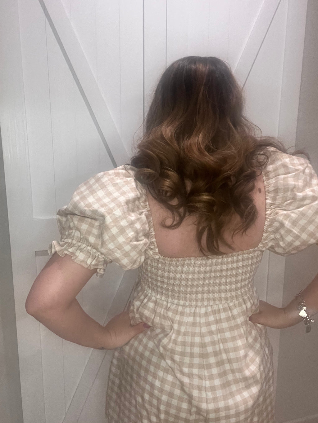 The Gingham Girlie Romper